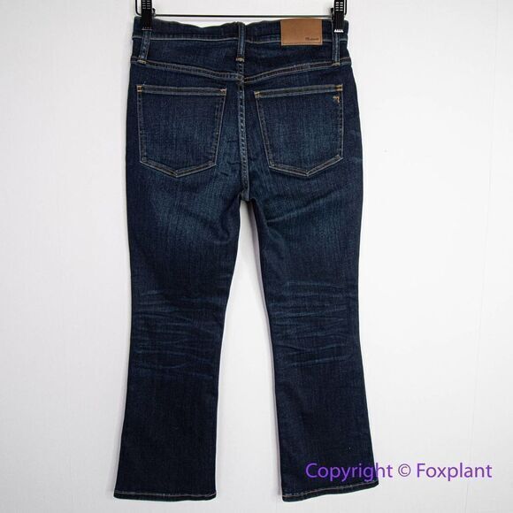 NEW Madewell Petite Cali Demi-Boot Jeans in Larkspur Wash, 27S - Picture 8 of 16